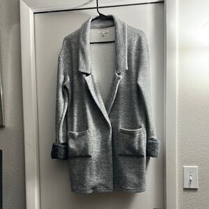Woven Heart Charcoal Women's Cardigan